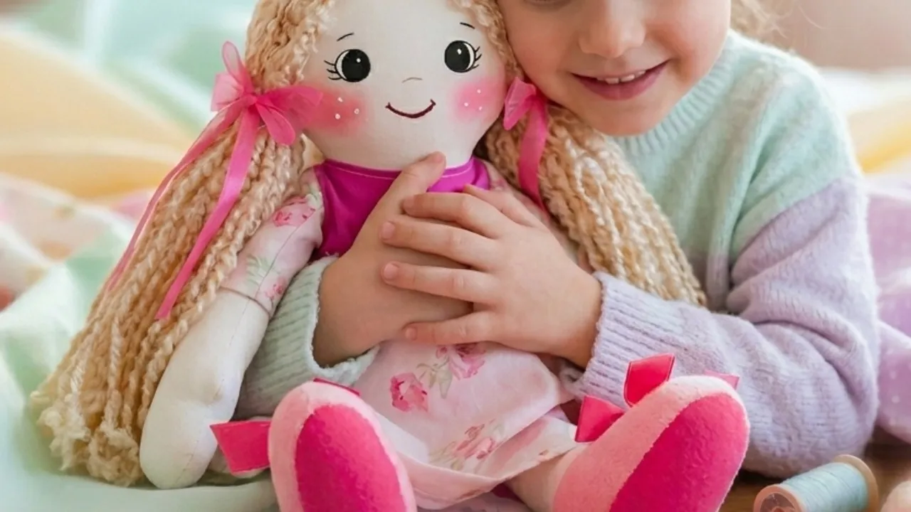 A boneca de tecido que você vai querer fazer