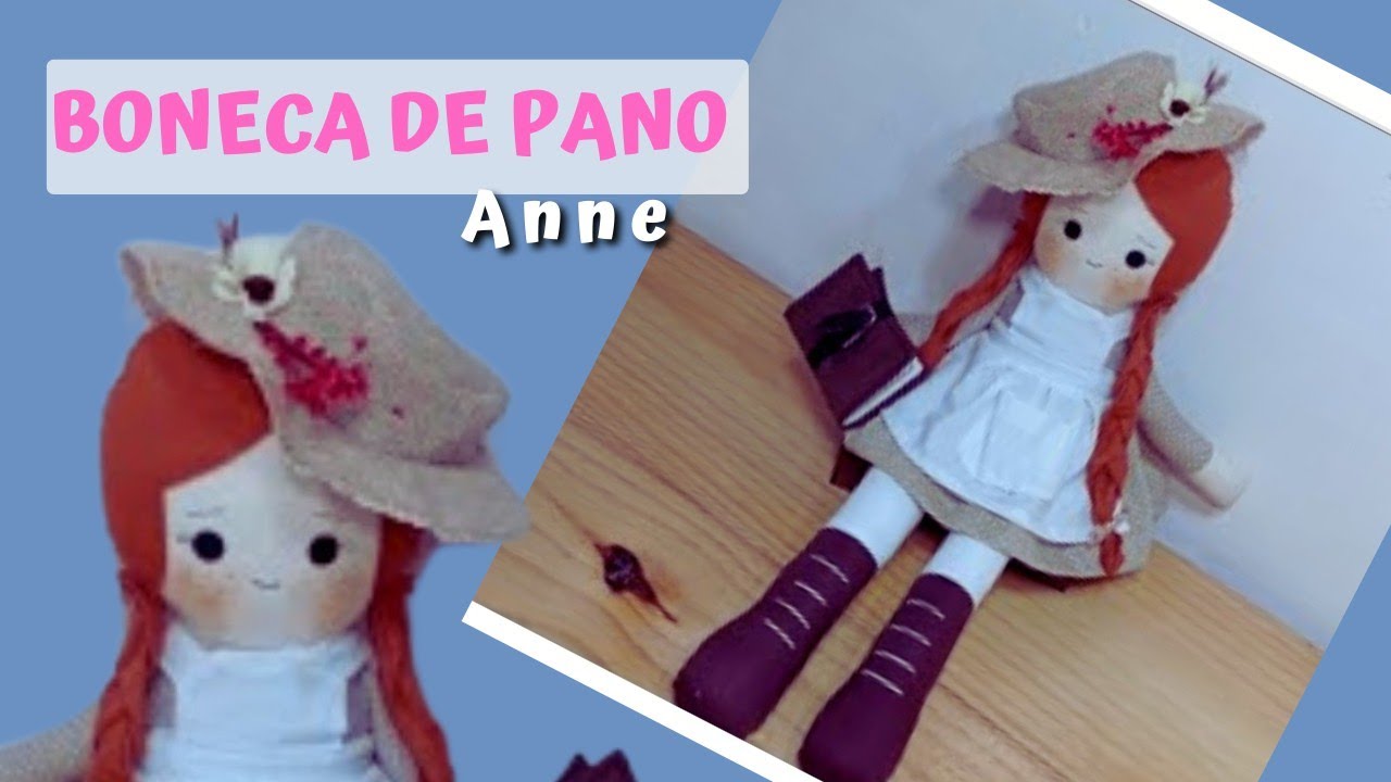 Boneca de pano Anne