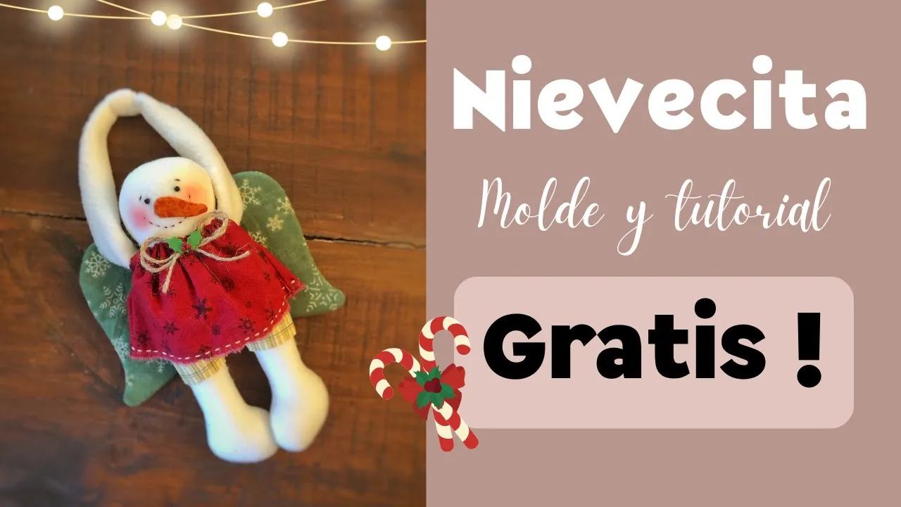 Bonequinha de neve rápida de fazer