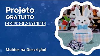 Coelho porta-chocolate