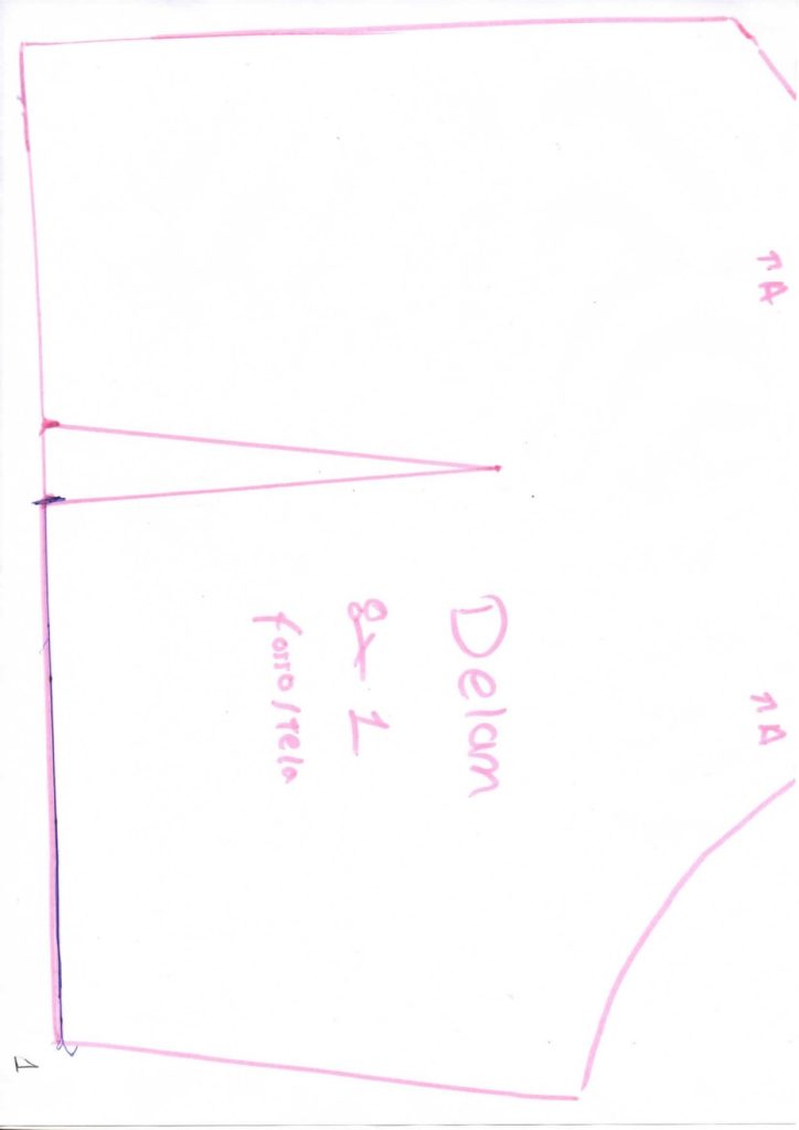 Como fazer blusa peplum - molde parte 2