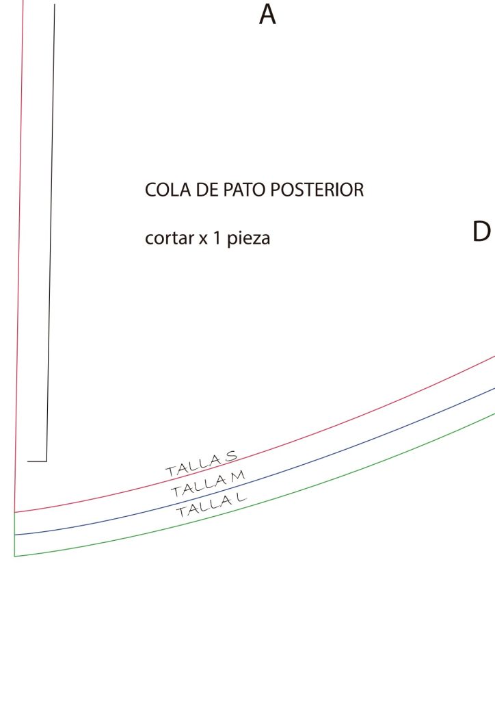 Como fazer blusa rabo de pato passo a passo - molde parte 3