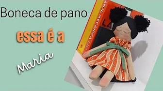 Como fazer boneca de pano fácil para iniciantes