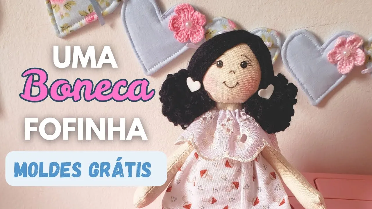 Como fazer boneca de pano