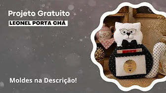 Como fazer gatinho porta-chá