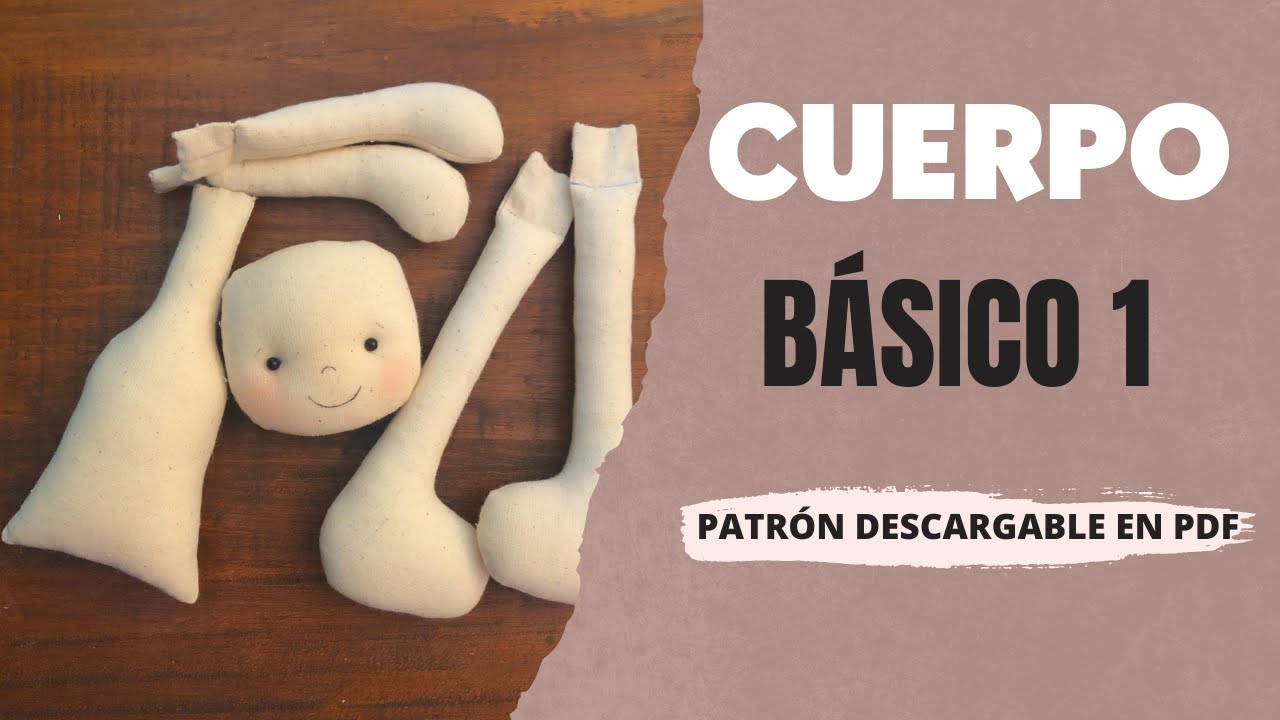 Como fazer o corpo perfeito para sua boneca de pano