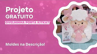Como fazer ovelhinha porta-KitKat parte 2