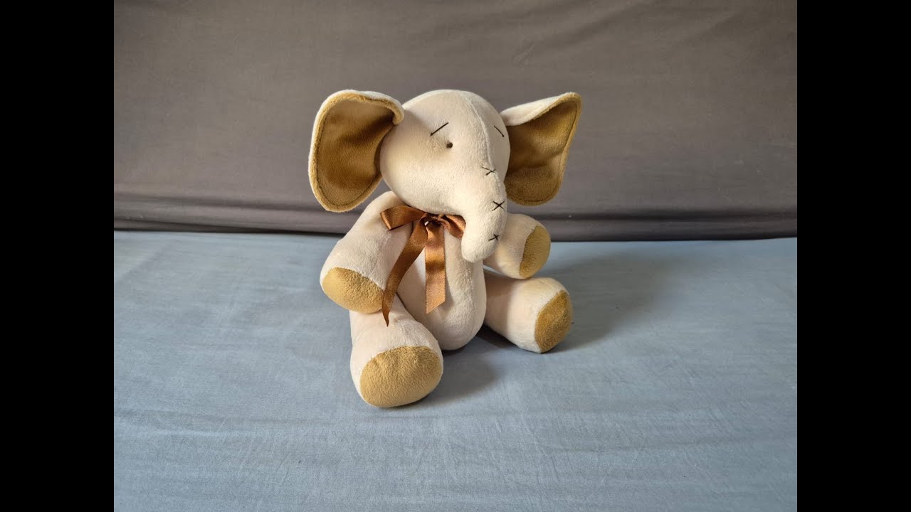 Elefantinho articulado de 30 cm