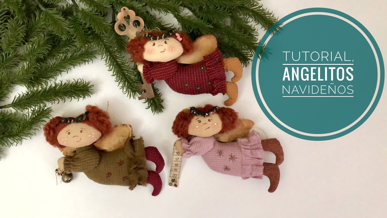 Enfeites de Natal – anjinhos