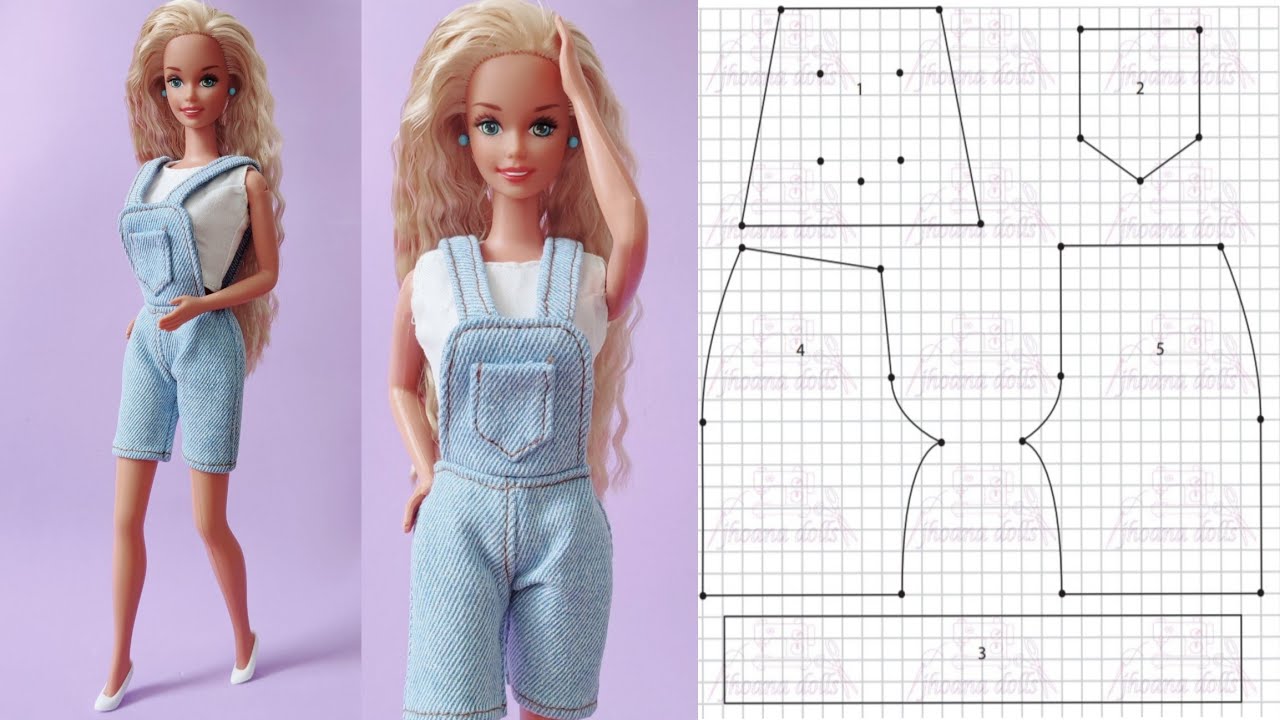 Macaquinho para Barbie antiga