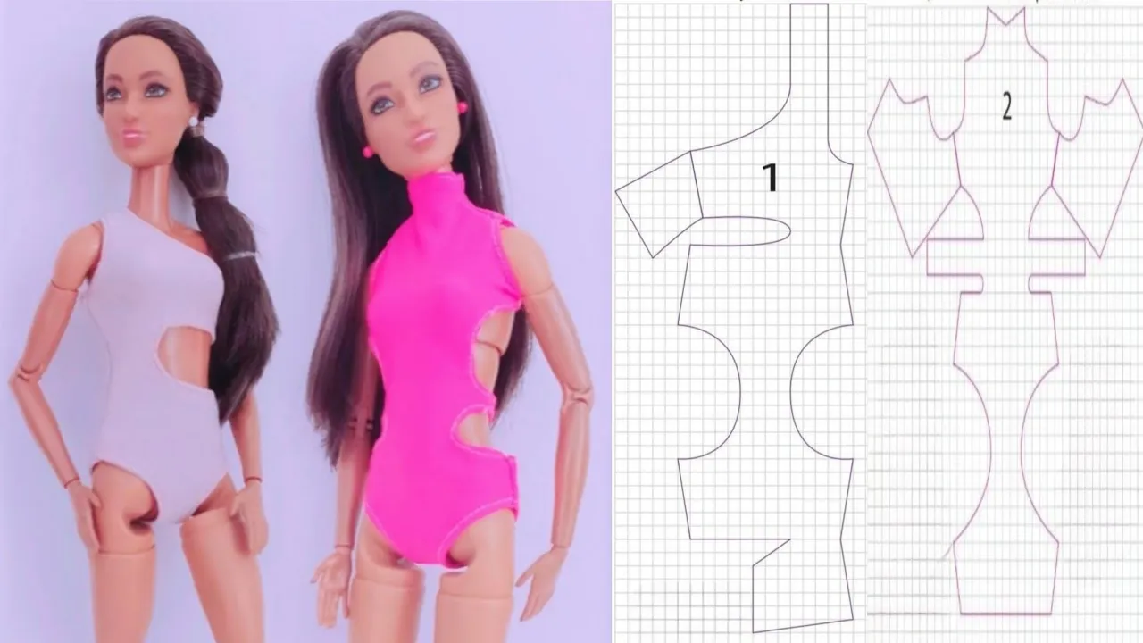 Maiôs para Barbie
