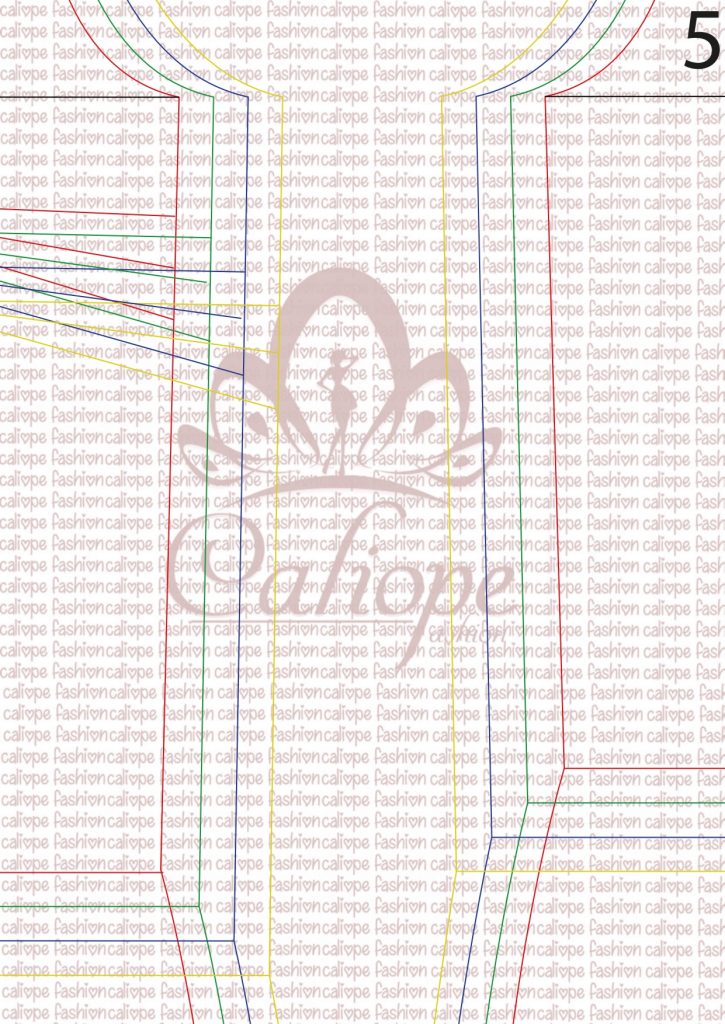 Molde base com pence para fazer qualquer roupa - molde parte 6