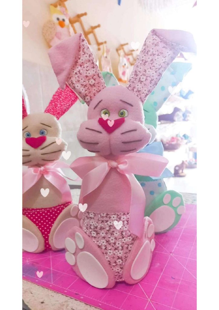 Peso de porta coelho parte 2 - molde parte 6
