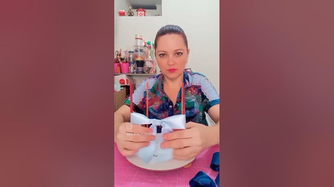 Placa de bloqueio de crochê para laços de 10, 12 e 15 cm