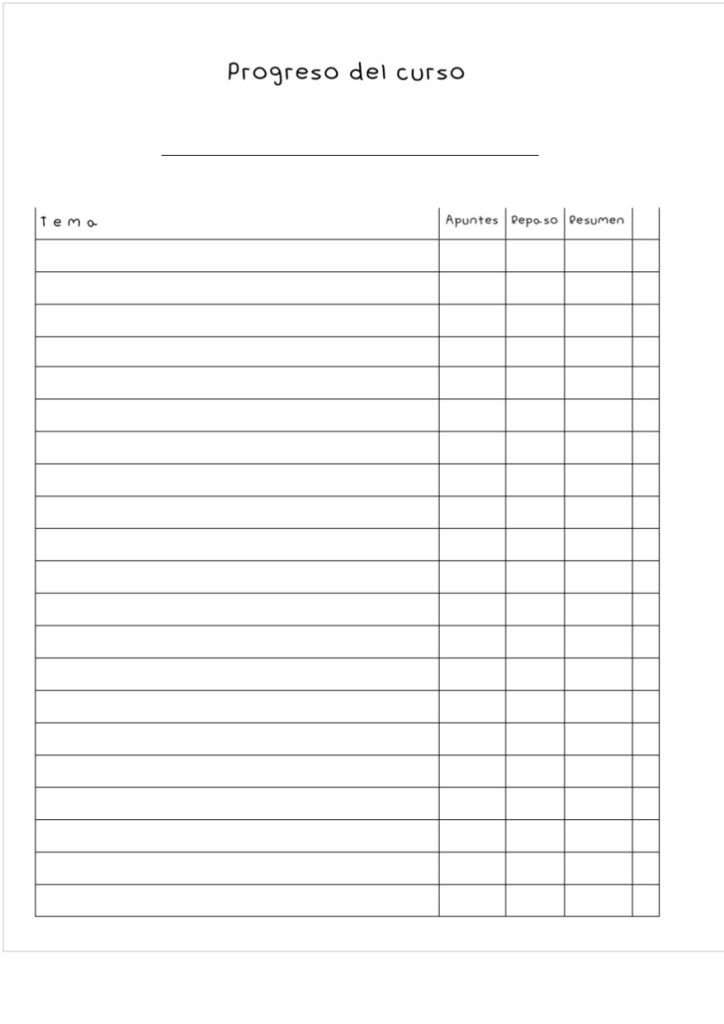 Planner de estudos completo para imprimir e digital - molde parte 183