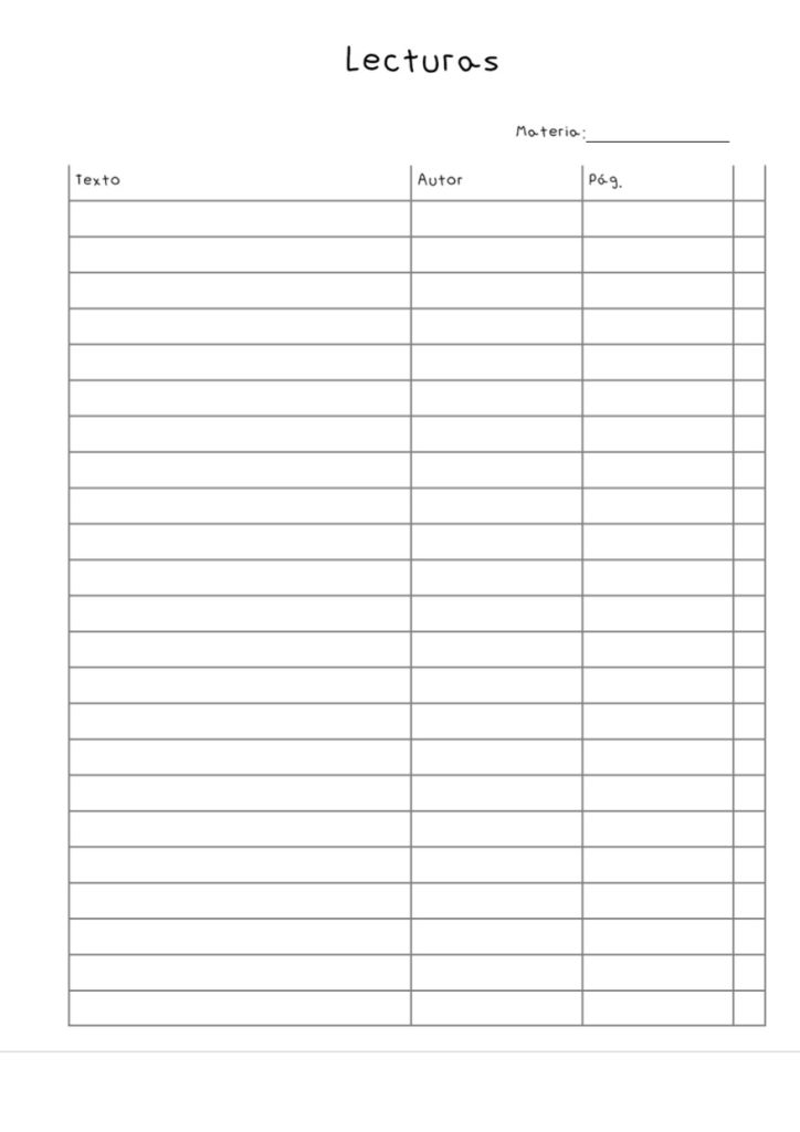 Planner de estudos completo para imprimir e digital - molde parte 184