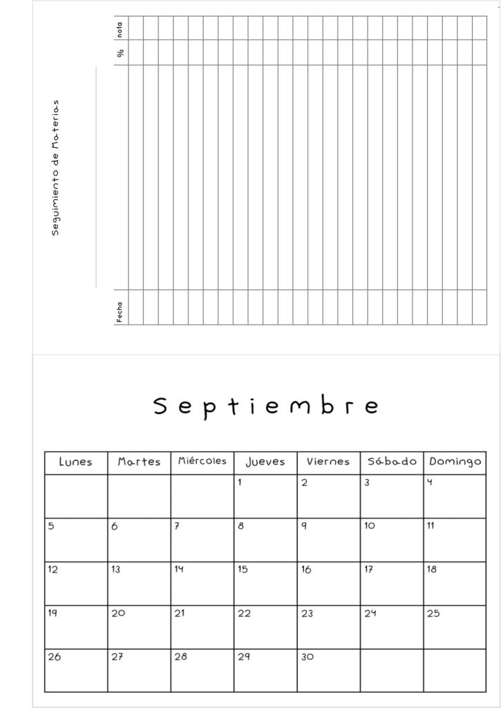 Planner de estudos completo para imprimir e digital - molde parte 24
