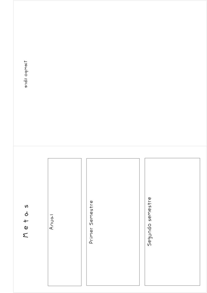 Planner de estudos completo para imprimir e digital - molde parte 4