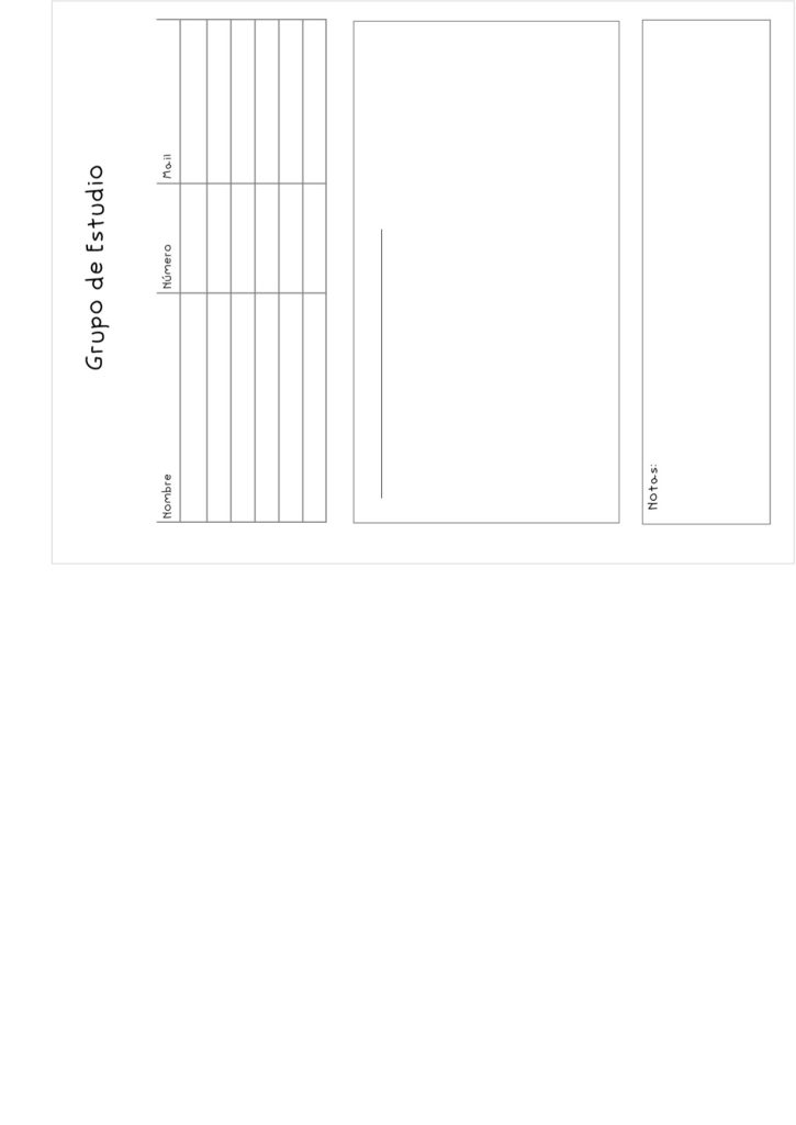 Planner de estudos completo para imprimir e digital - molde parte 48