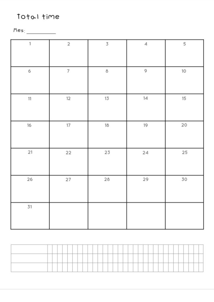 Planner de estudos completo para imprimir e digital - molde parte 85