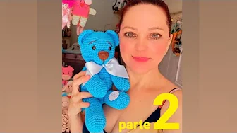 Ursinho de amigurumi parte 2