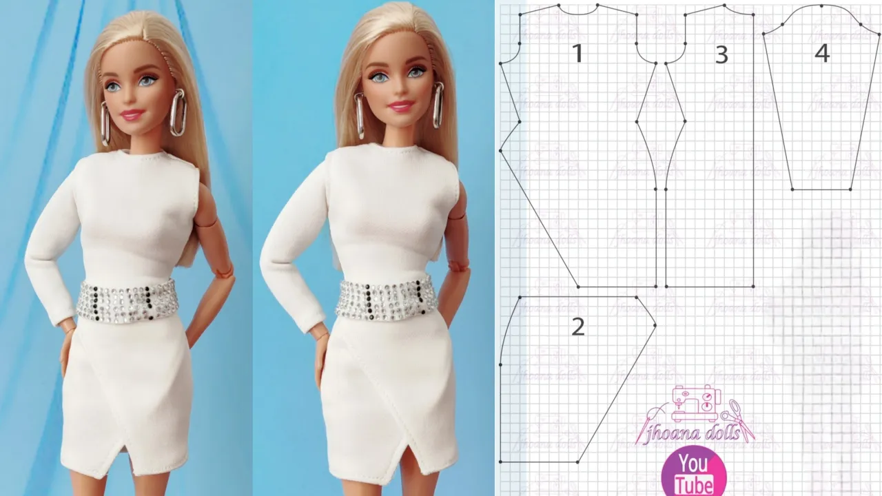 Vestido para Barbie modelo 125