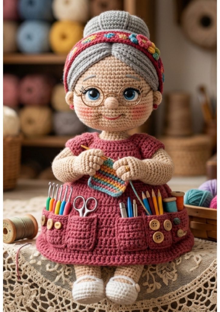 A vovó artesã de amigurumi - molde parte 3