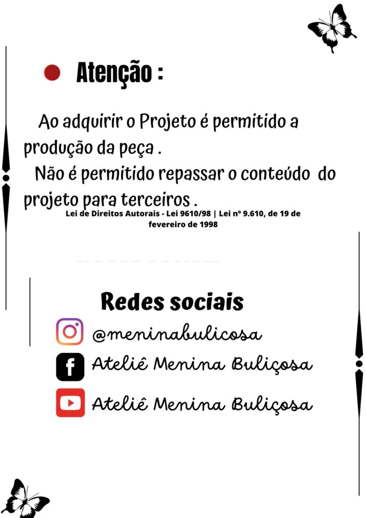 Almofada criativa de Fusca - molde parte 2