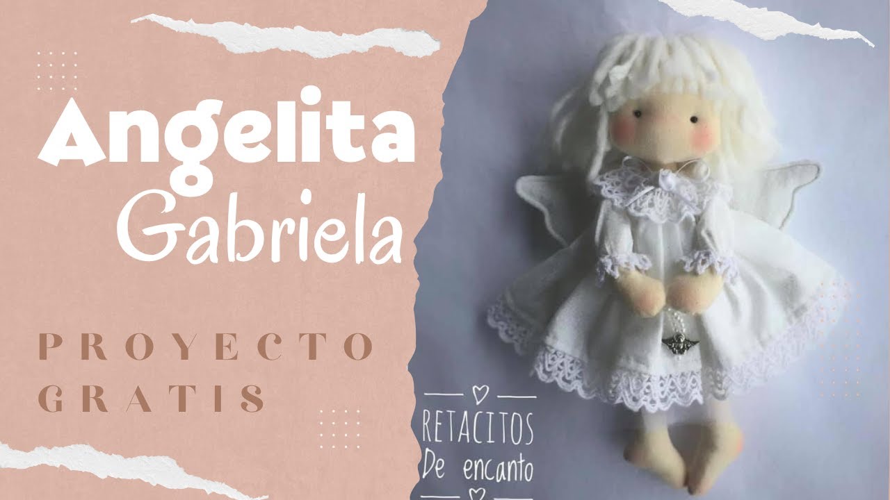 Anjinha Gabriela para iluminar suas festas