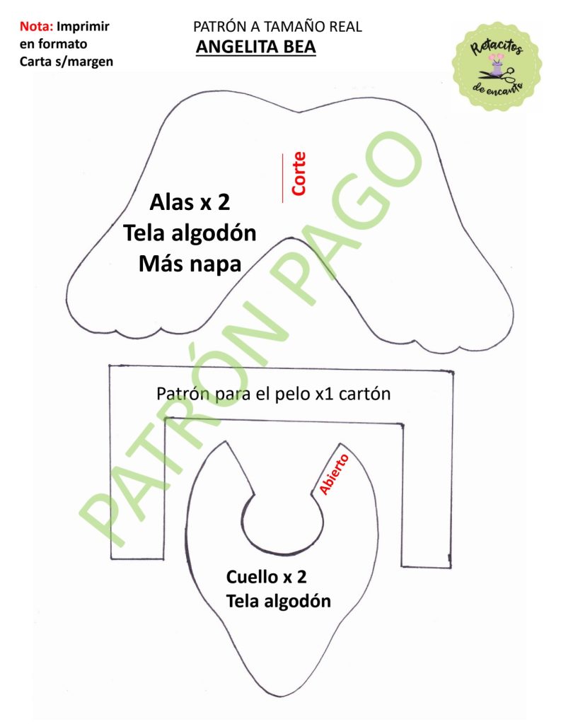 Anjo country - molde parte 5