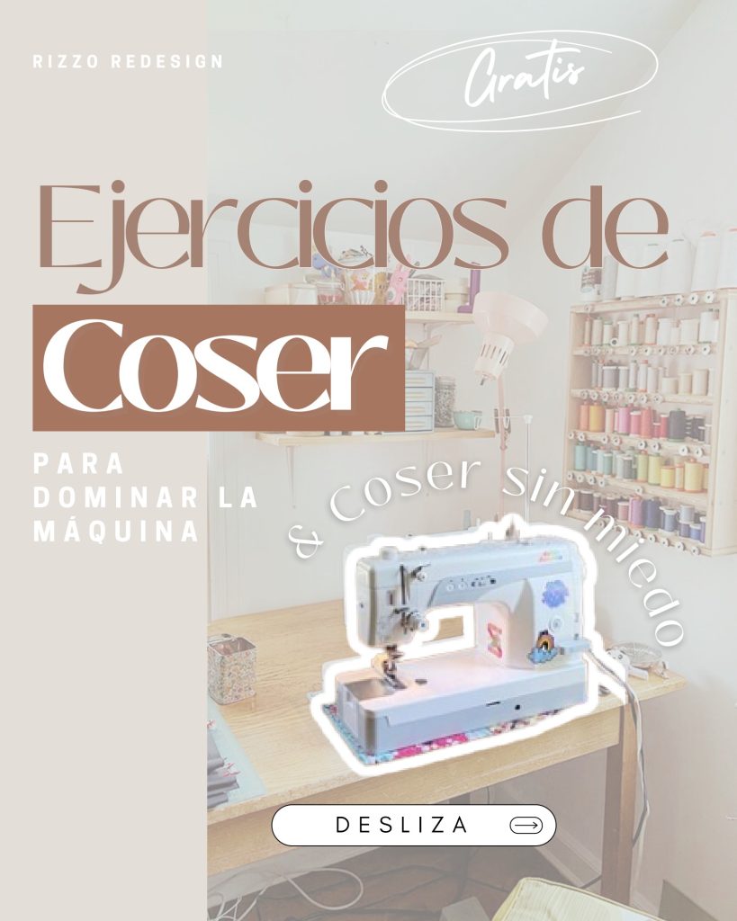 Aprenda a costurar do zero – exercícios de costura para imprimir - molde parte 1
