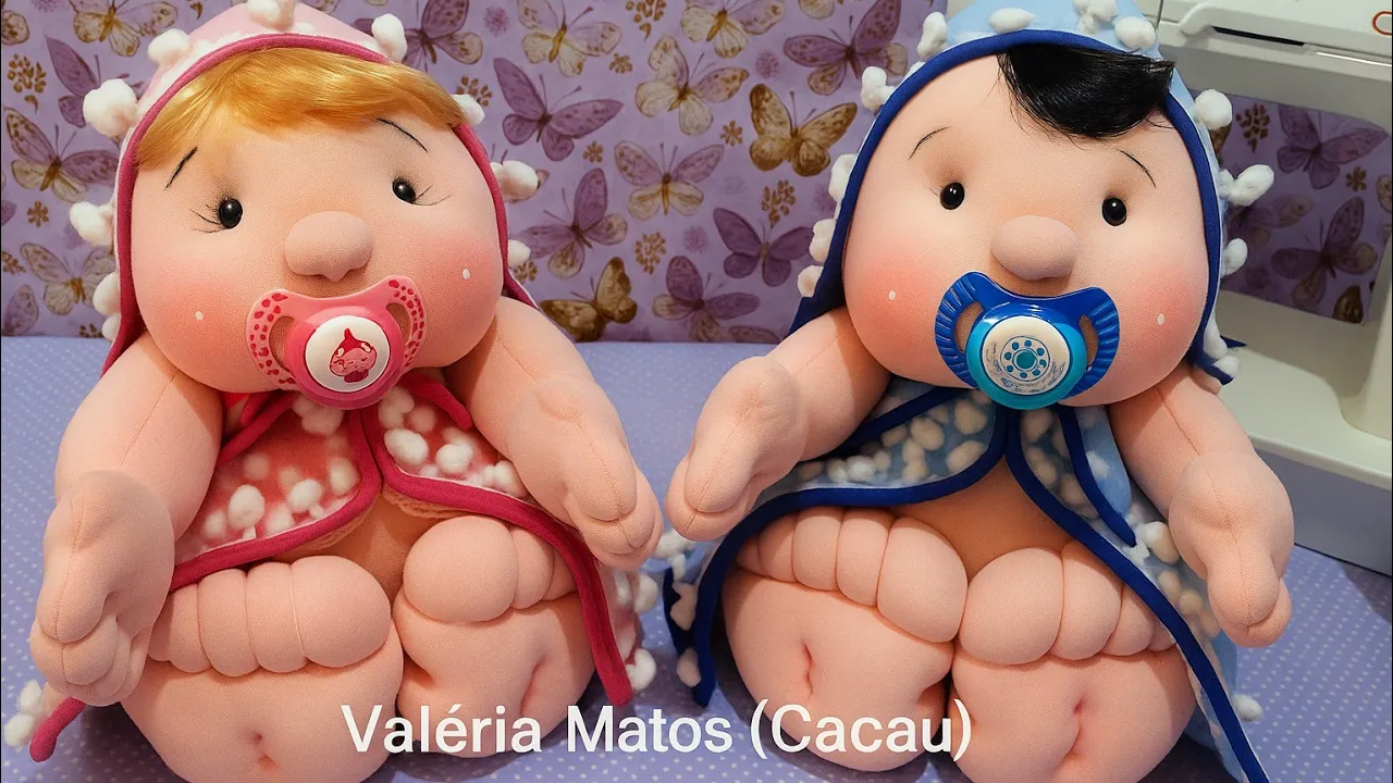 Bebê de pano super fácil de fazer e vender