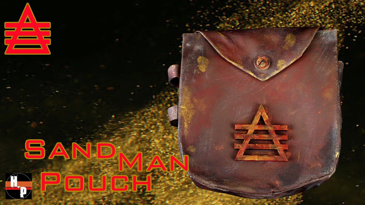 Bolsinha de couro sintético do Sandman (Dream Walker) para cosplay