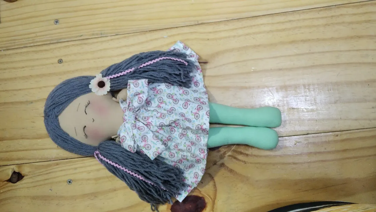 Boneca de pano fácil e rápida