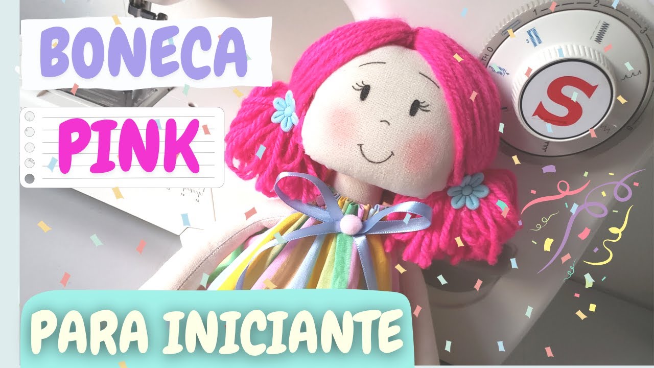 Boneca de pano fácil para iniciantes