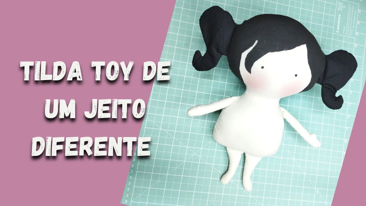 Boneca Tilda de um jeito diferente