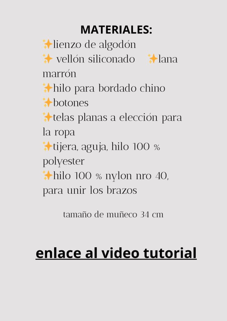 Boneco de pano menino muito fácil e simpático - molde parte 5
