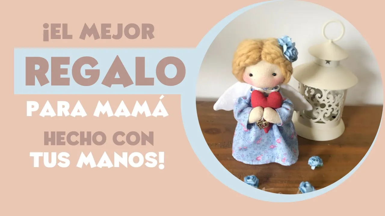 Bonequinha Luz para o Dia das Mães