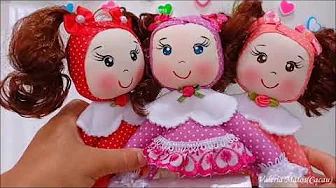 Bonequinhas utilidades domésticas