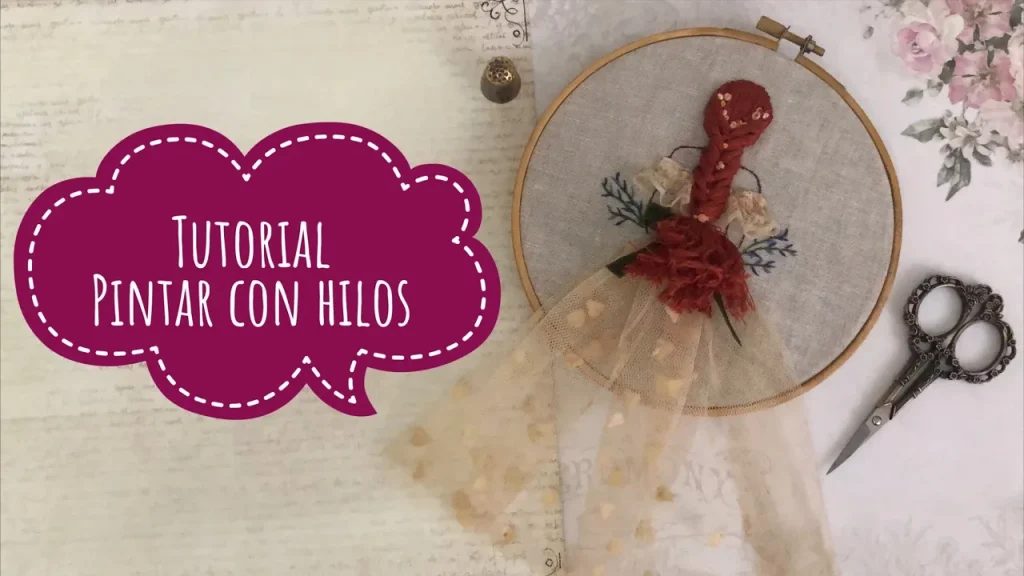 Bordado – pintar com linhas - molde parte 2