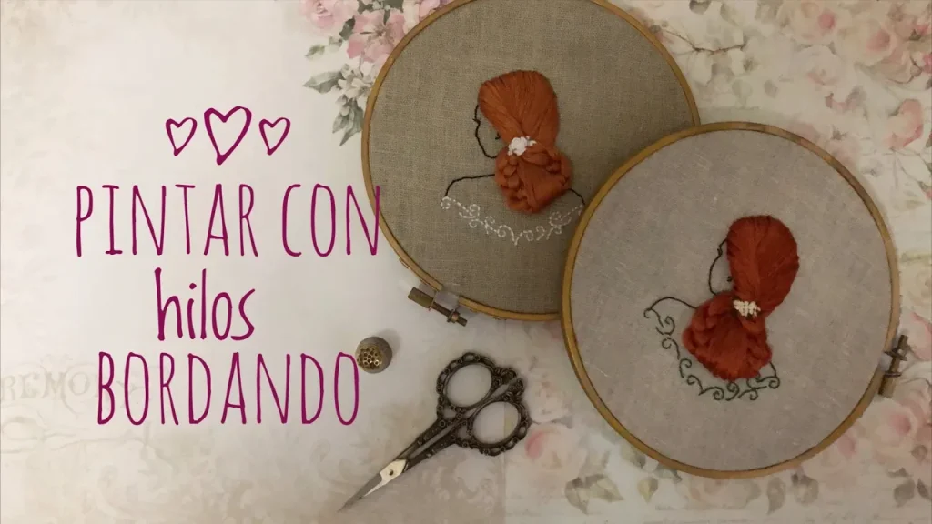 Bordar e pintar com linhas modelo 1 - molde parte 2
