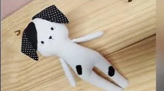 Cachorrinho de tecido rápido e fácil