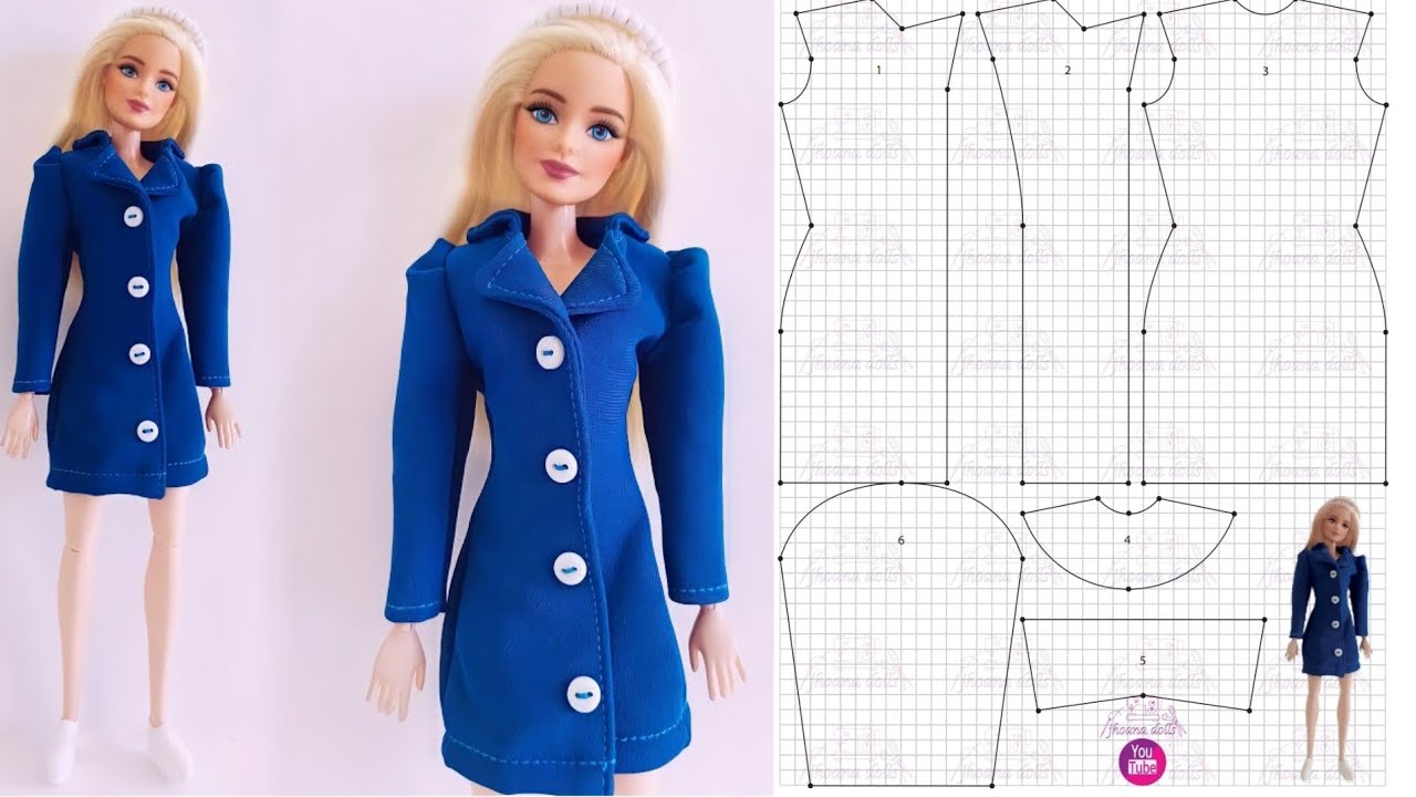 Casaco para Barbie