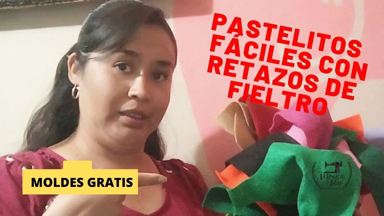 Comidinhas de feltro – torta e docinhos passo a passo