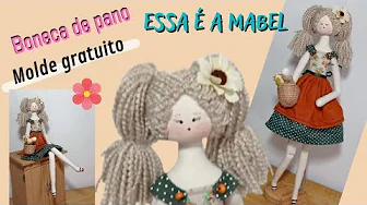Como fazer a boneca de pano Mabel