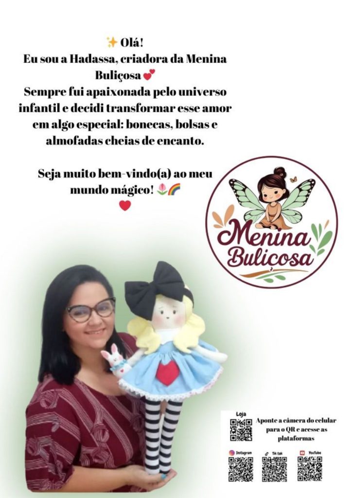 Como fazer a florzinha do cabelo da boneca Jasmim - molde parte 7