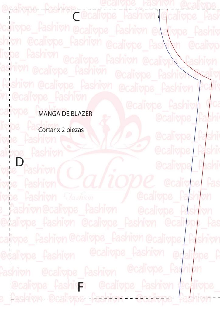Como fazer blazer com manga bufante - molde parte 3