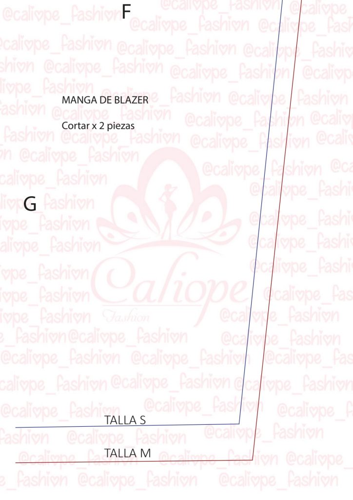 Como fazer blazer com manga bufante - molde parte 5