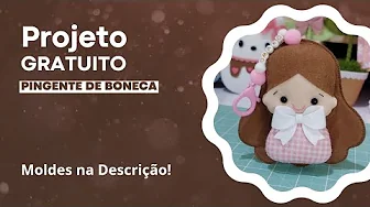Como fazer boneca de feltro parte 2