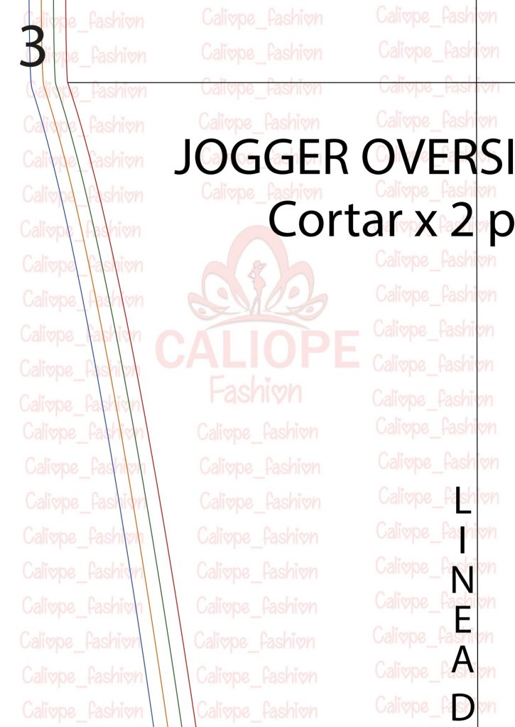 Como fazer calça jogger muito fácil - molde parte 29